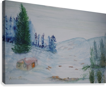 Cabin Retreat - Visual Arts (429x353), Png Download