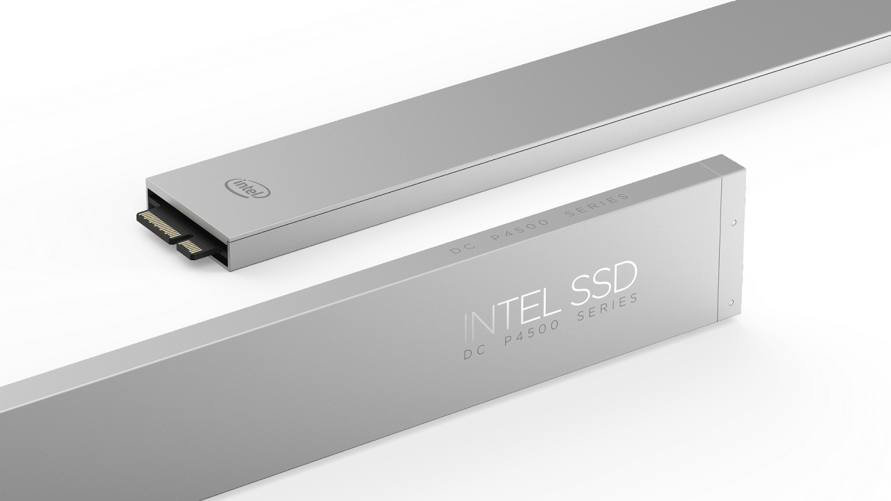 [image Courtesy Of Intel] - Intel Ssd Dc P4500 (1280x720), Png Download