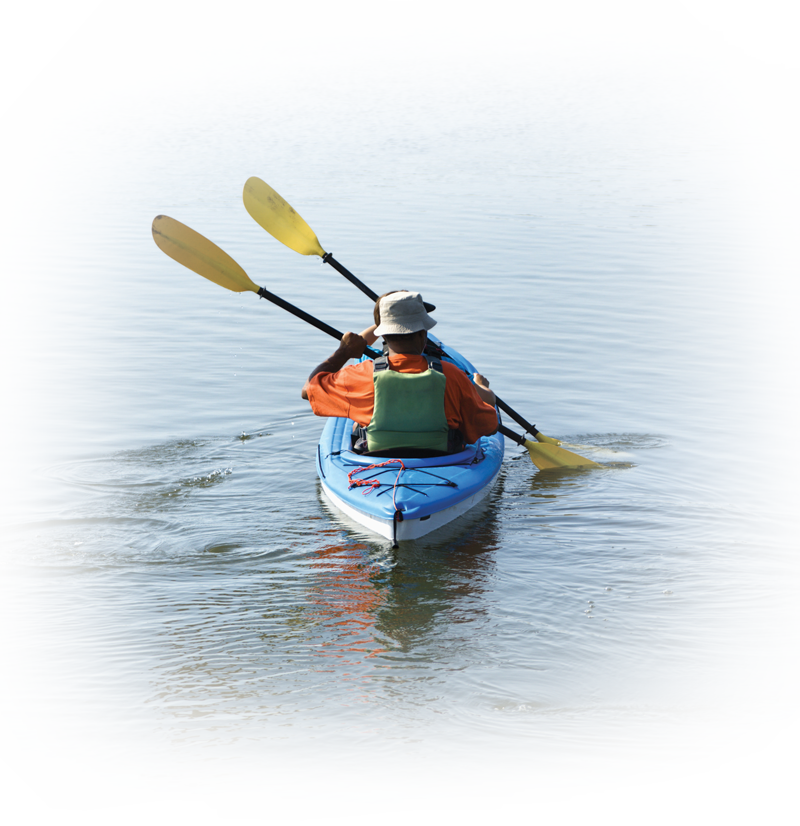 Kayaking In The Lower Keys - Kayak (800x826), Png Download