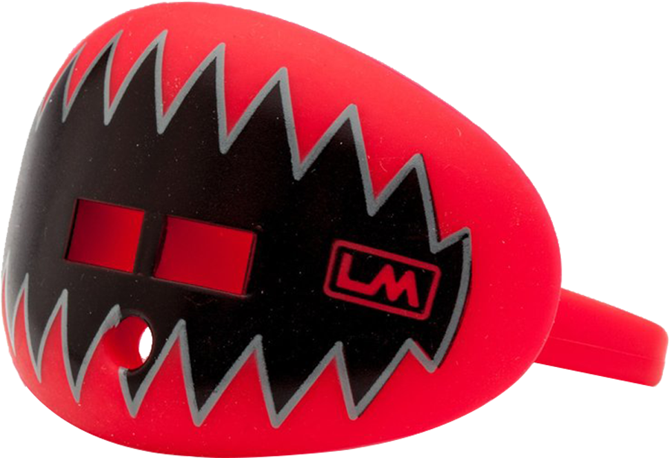 Loudmouthguards Shark Teeth Falcon Red - Loudmouthguards Pacifier Style Lip Protector Mouthguard (1040x1040), Png Download