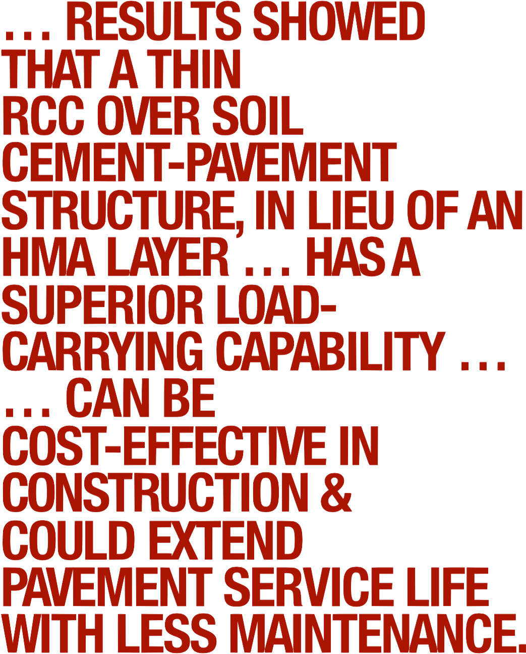 Thinner, Lighter Layer Rcc Pavement Cost Effective - Circle (1144x1318), Png Download