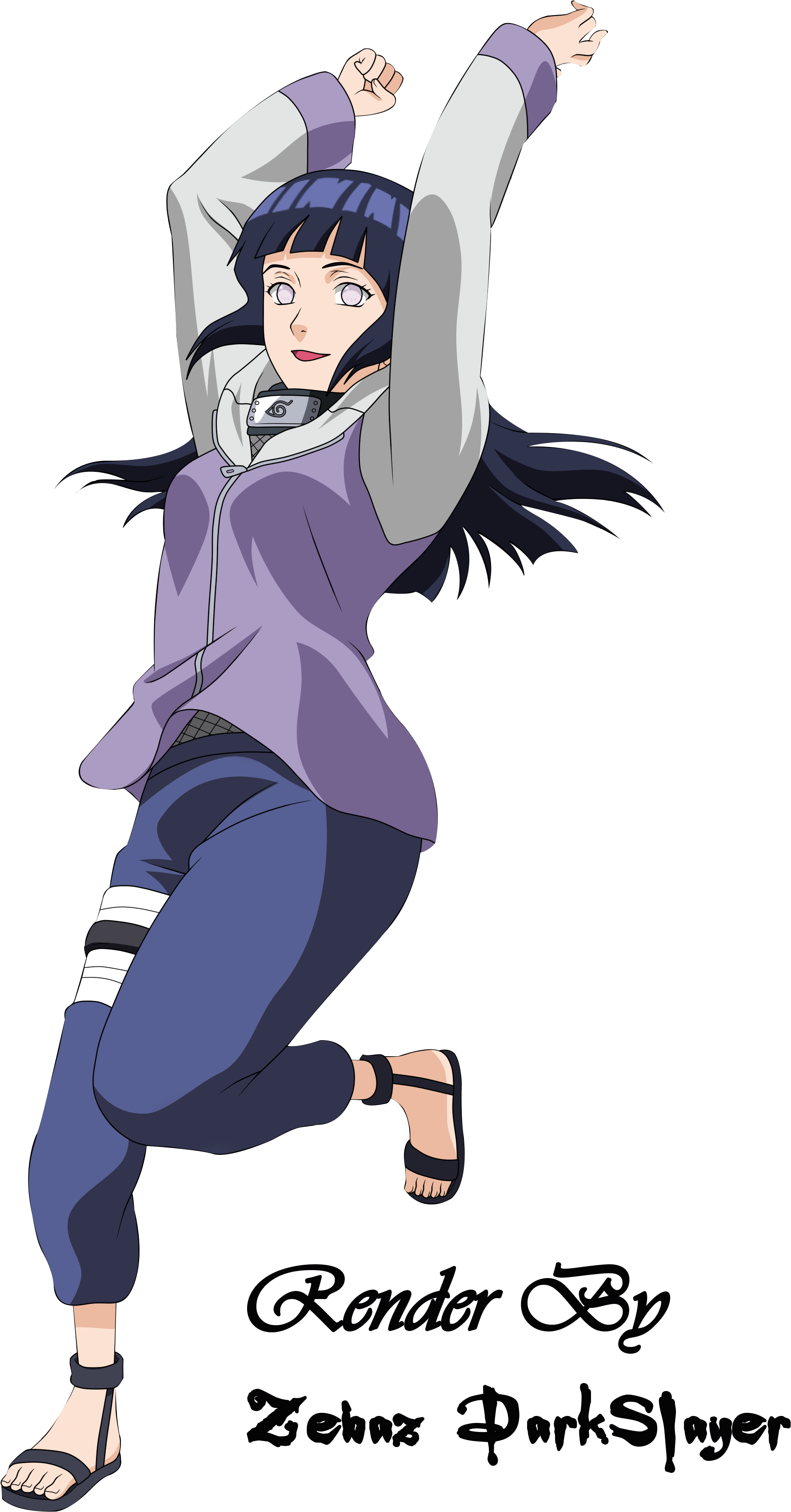 Hinata Hyûga Fond D'écran Called Happy Hinata - Hinata Hyuga (2500x3500), Png Download