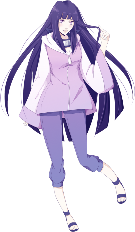 Still Trying To Find My Light In The Dark - Hinata Hyuga Render Fight (600x1000), Png Download