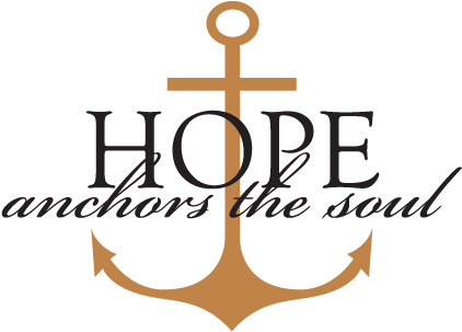 Clipart Line - Hope Anchors The Soul Quotes (451x451), Png Download