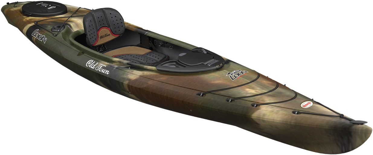 Old Town Kayak - Fishing Kayak Old Town (1287x547), Png Download