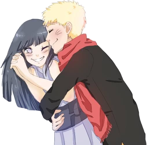 Naruto Naruto Uzumaki Hinata Hinatahyuga Hinatauzumaki - Adorable Naruhina Fanart (505x501), Png Download