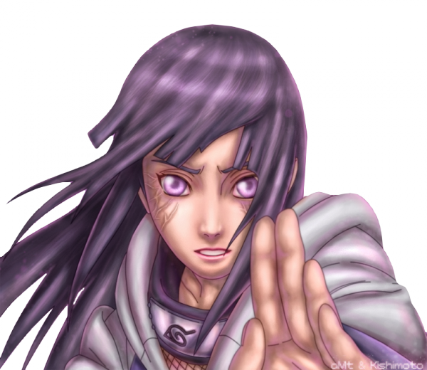 Hinata Hyuga - Naruto (600x520), Png Download