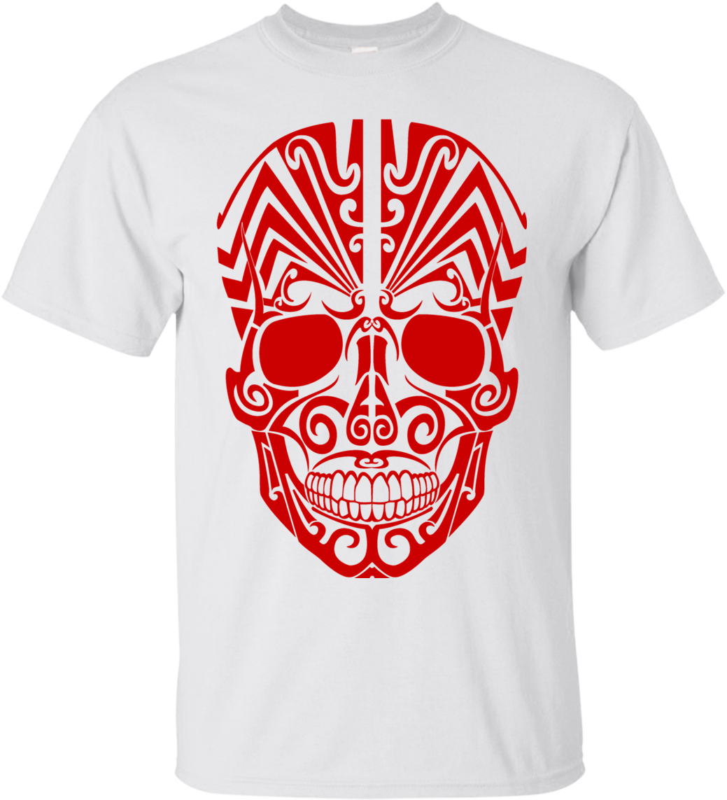 Maori Skull Tattoo (1155x1155), Png Download