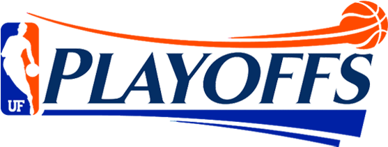 Ten Of The 11 Former Florida Gators Basketball Players - Nba Playoffs 2017 Logo (570x217), Png Download