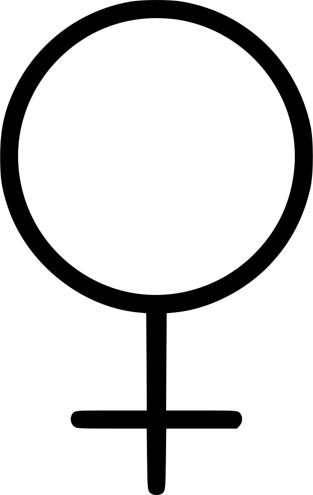 Woman Gender Sex Female Gender Symbol Comments - Circle (620x980), Png Download