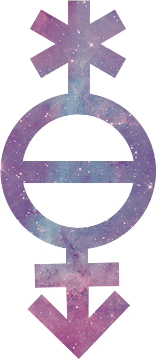 Pangender-symbol - Human Right Symbol Of Equality (716x716), Png Download