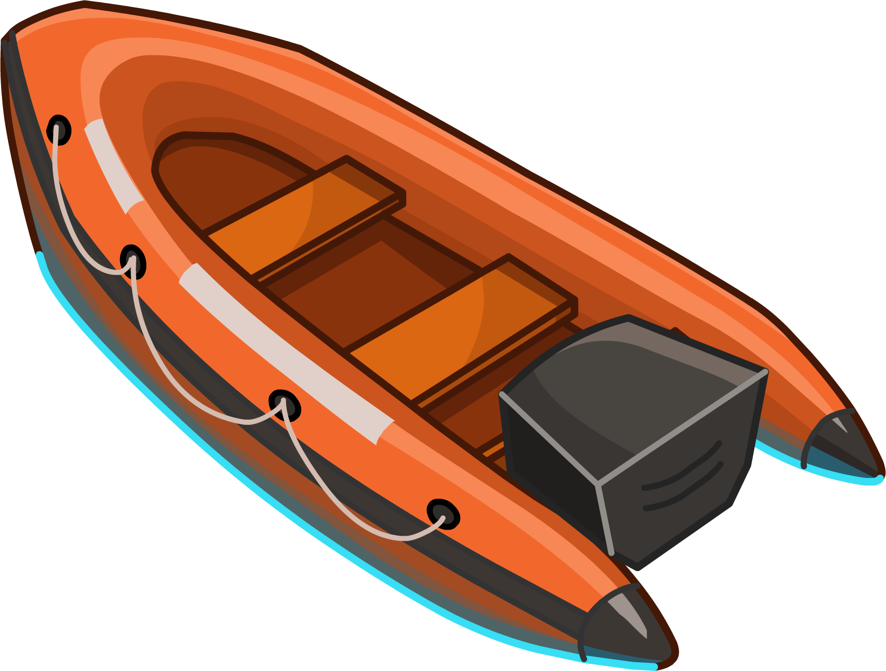 Hydro Hopper Boat Finding Dory Party - Finding Dory Boat (1749x1324), Png Download