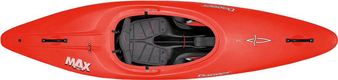 Dagger Action Red Kayak River Boat Playboat River Kayak - Sea Kayak (1230x930), Png Download