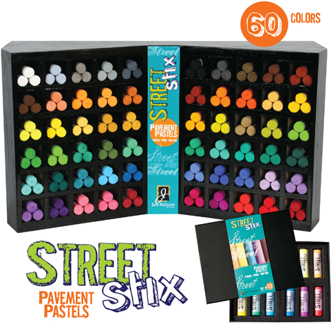 Street Stix Pavement Pastels - Pastel (532x498), Png Download