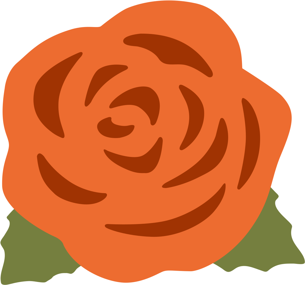 File - Emoji U1f339 - Svg - Rose Emoji Android (1024x1024), Png Download