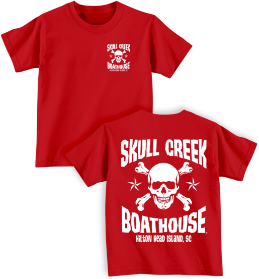 Toddler Skull T Shirt Red - Barstool Sports Shirts (524x600), Png Download