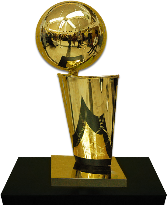 Nba Playoff Power Rankings - Larry O Brien Trophy Png (640x696), Png Download