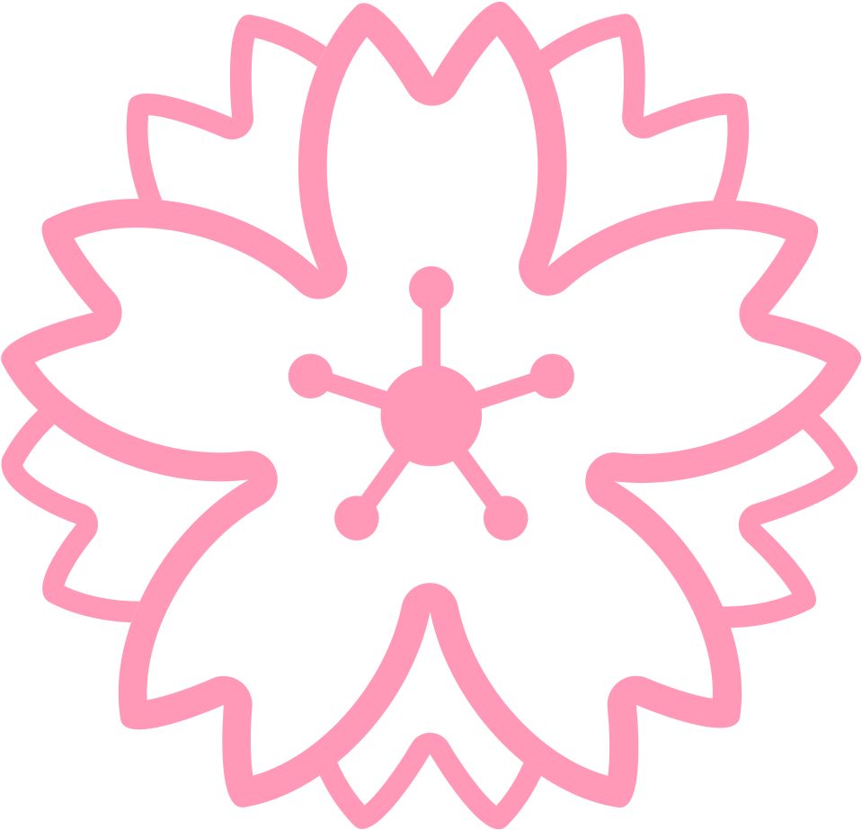 Download Svg Download Png - White Flower Icon (1024x1024), Png Download