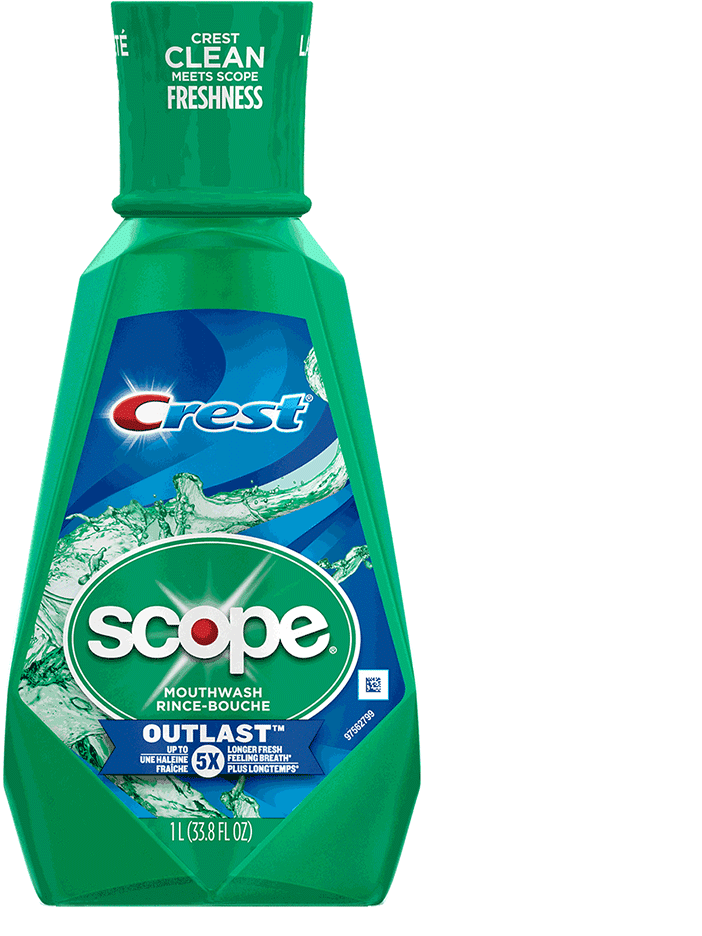 Crest Scope Mouthwash Classic (1200x1200), Png Download