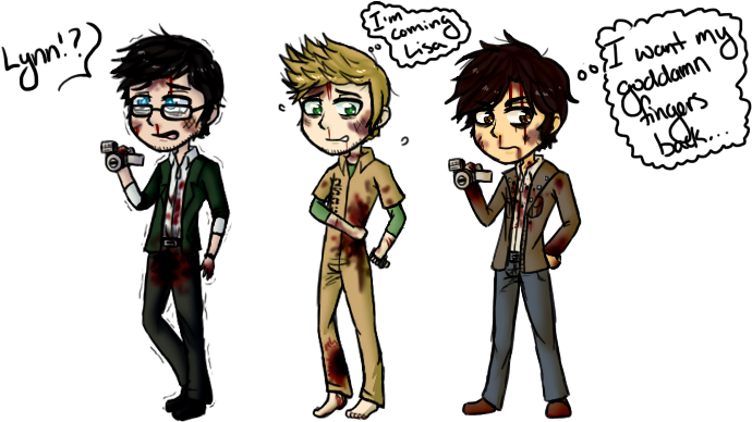 Three Protagonists By Sabrina Tellijohn Http - Miles Upshur Waylon Park And Blake Langermann (729x392), Png Download