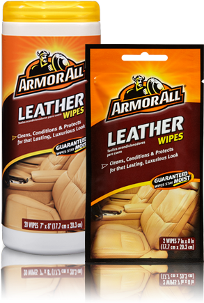 Leather Wipes - Armorall Leather Wipes (500x500), Png Download