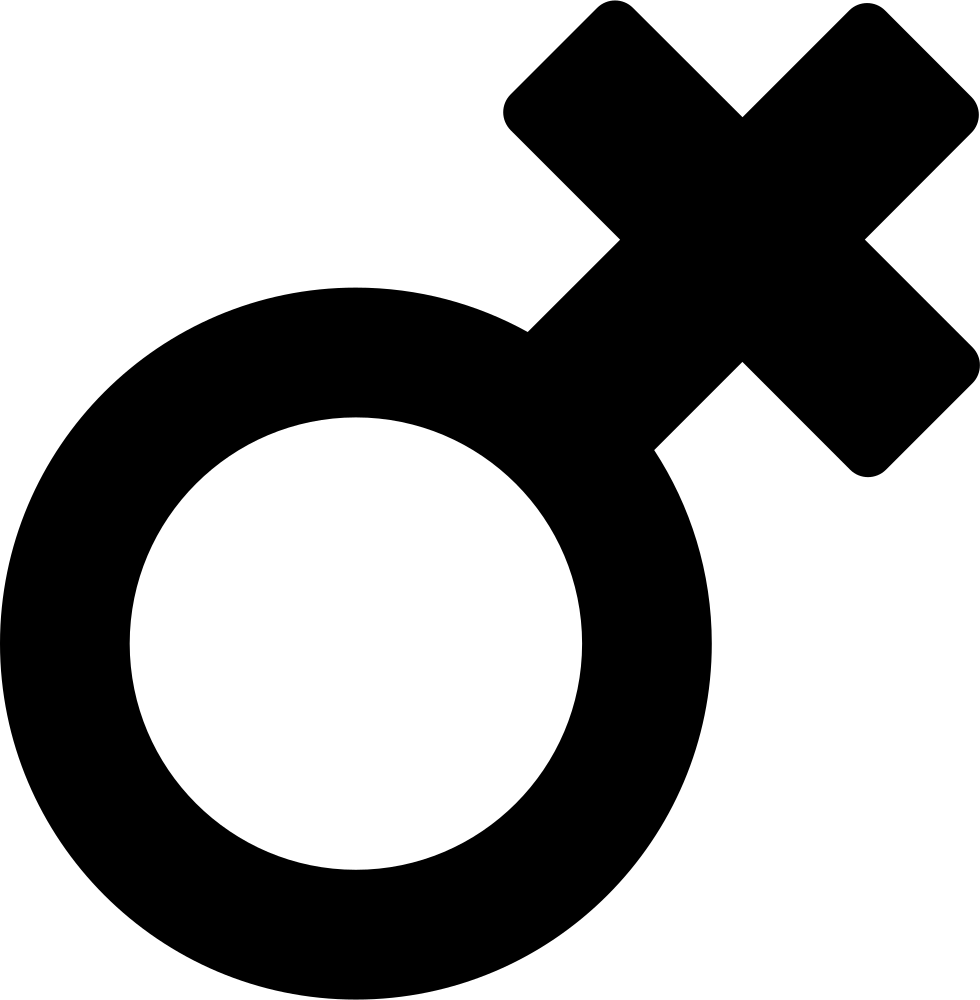Female Gender Symbol - Power Symbol (980x1000), Png Download