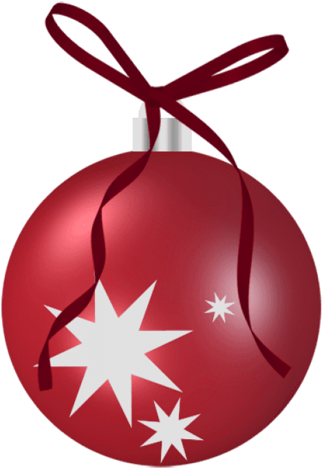 Transparent Christmas Red Ornament Clipart - Free Clipart Ornaments (385x557), Png Download