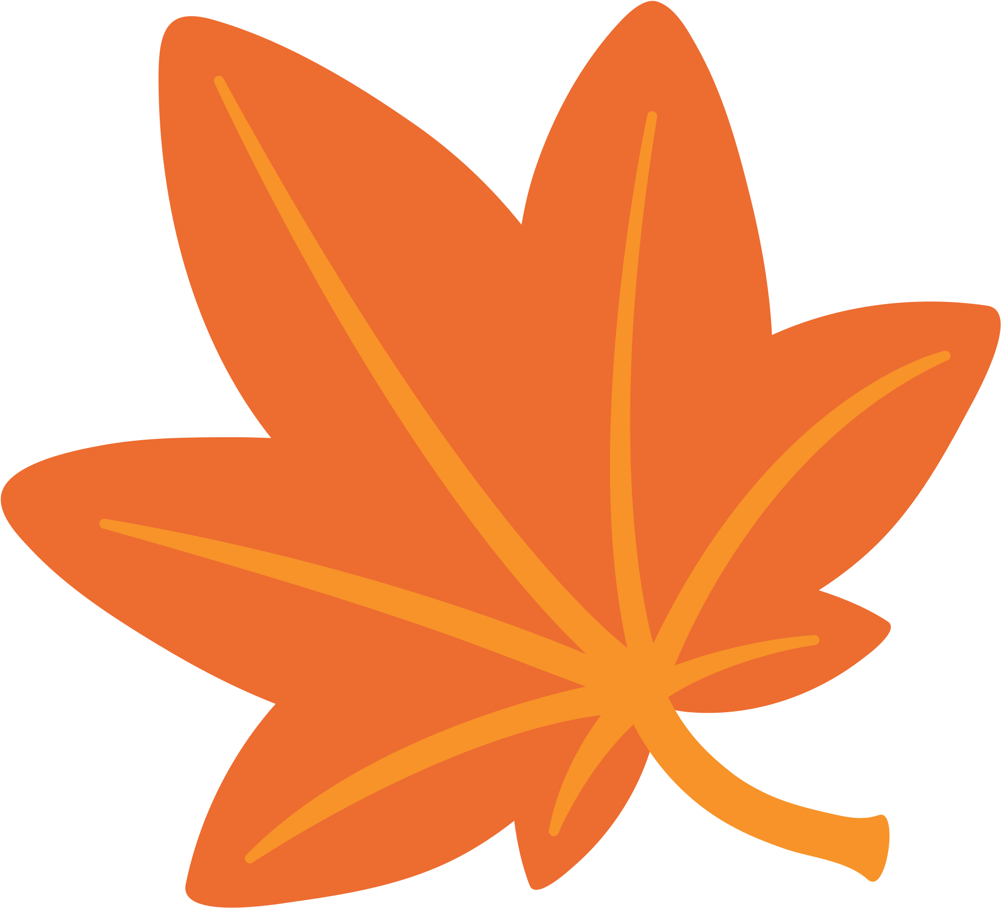 Open - Leave Emoji (2000x2000), Png Download