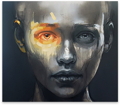 Solly Smook - Canvas (446x387), Png Download