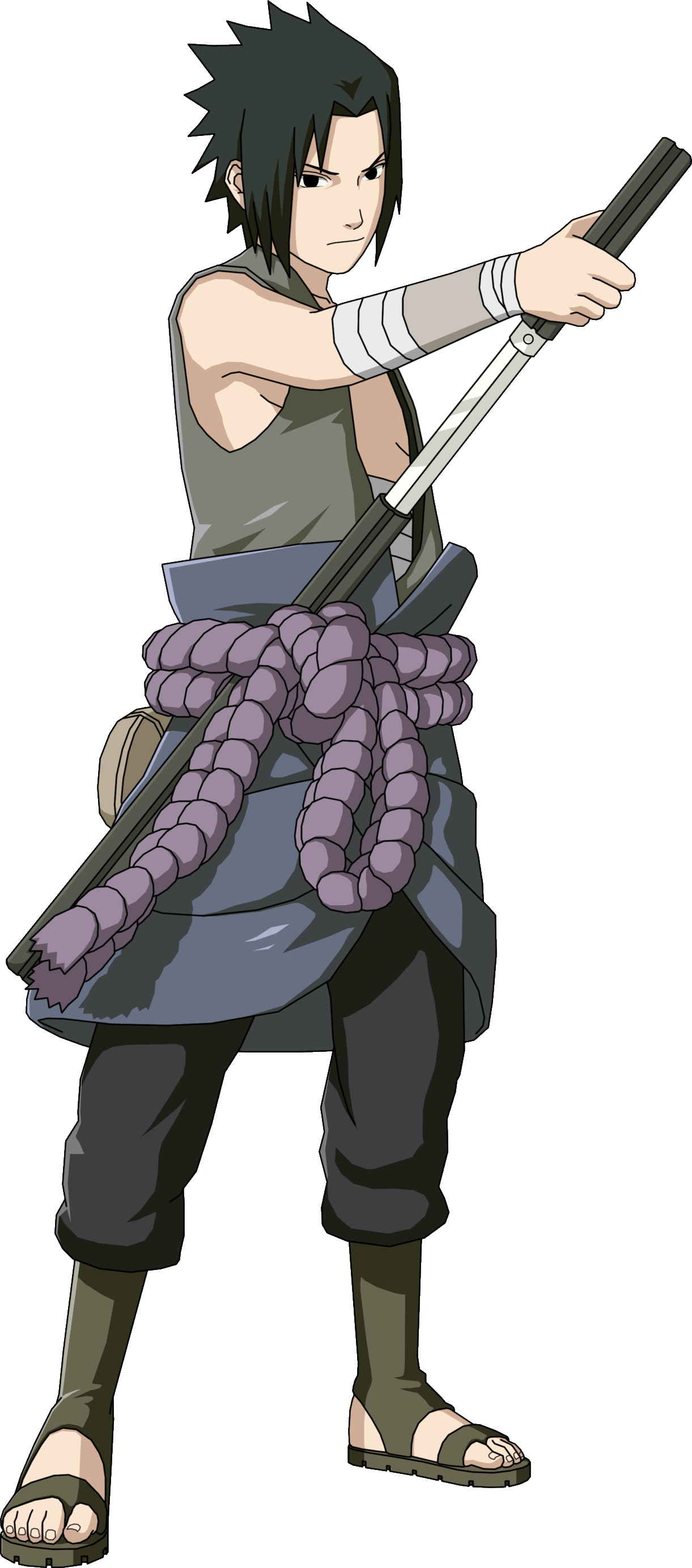 Sasuke Sleeveless - Naruto Shippuden Ultimate Ninja Storm 2 Sasuke Kirin (1221x2768), Png Download