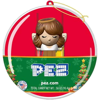 Pez Christmas Ornament With Mini Candy Dispenser For - Halloween Trick Or Treat Pez Candy Dispensers: Pack (500x500), Png Download