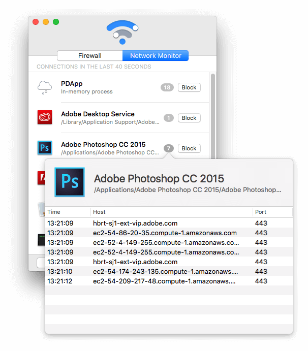 Works With Macos - Alternative To Little Snitch (606x691), Png Download