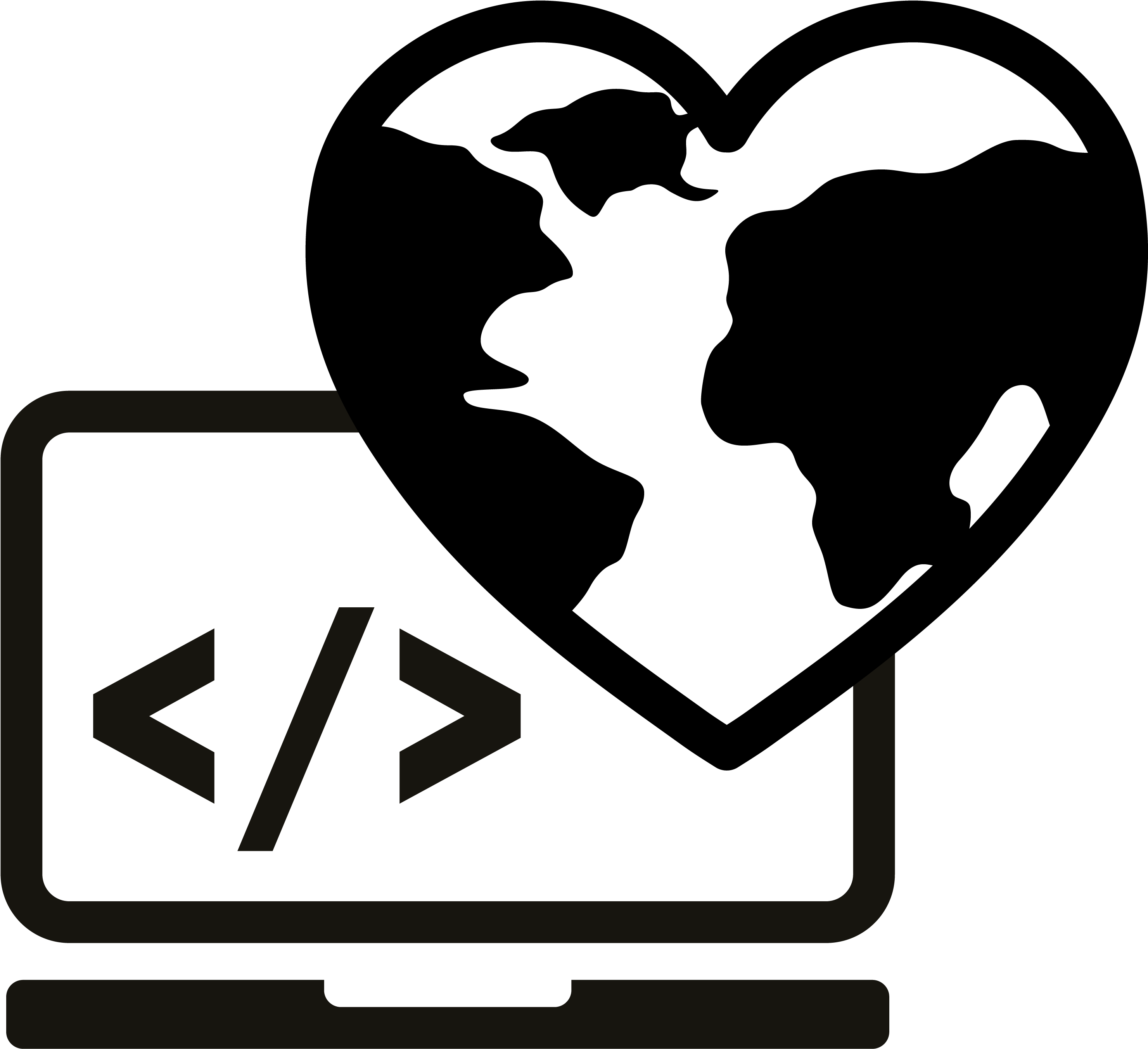 Hacking For Humanity - World Map (2959x2960), Png Download