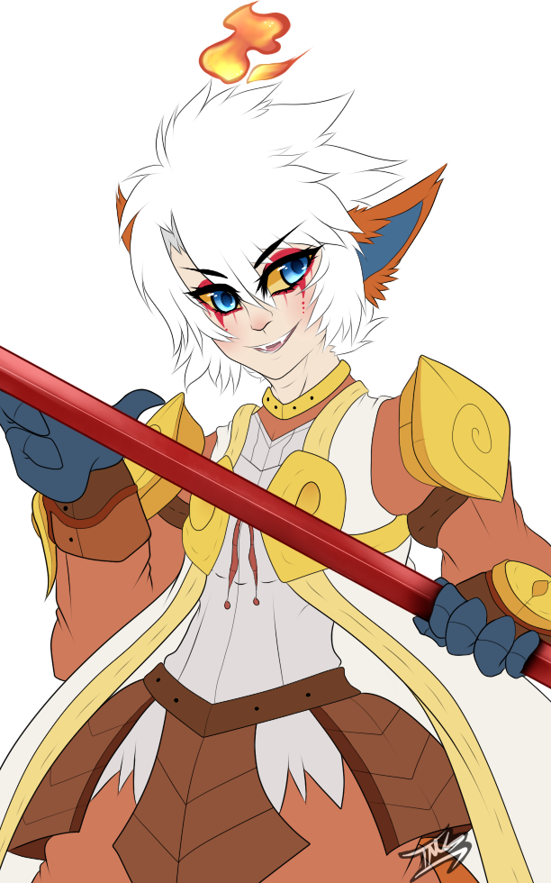 Monkey Boy By Anbugreninja - Deviantart Anime Monkey (612x980), Png Download