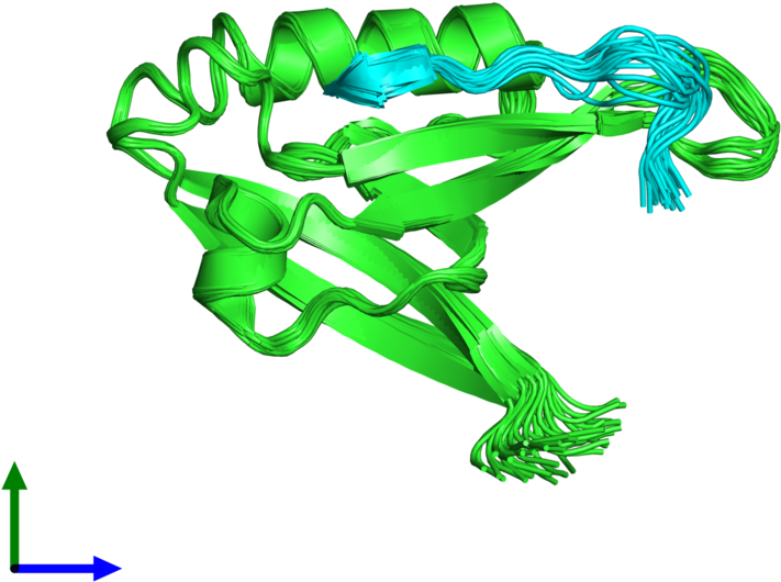 Pdb 2k20 Coloured By Chain And Viewed From The Front - Illustration (800x800), Png Download