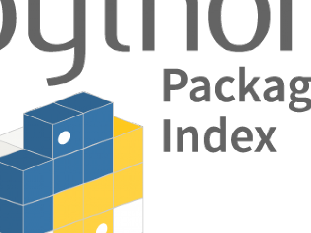 Python Logo Clipart Easy - Python Package Index Logo (640x480), Png ...