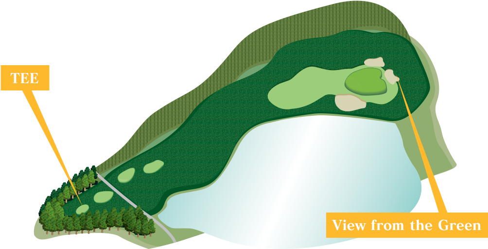 On The Right Side, From The Teeing Ground To The Green, - Artificial Turf (1060x520), Png Download
