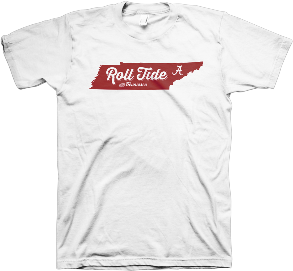 Roll Tide From Tennessee - Planes Mistaken For Stars T Shirt (1024x952), Png Download