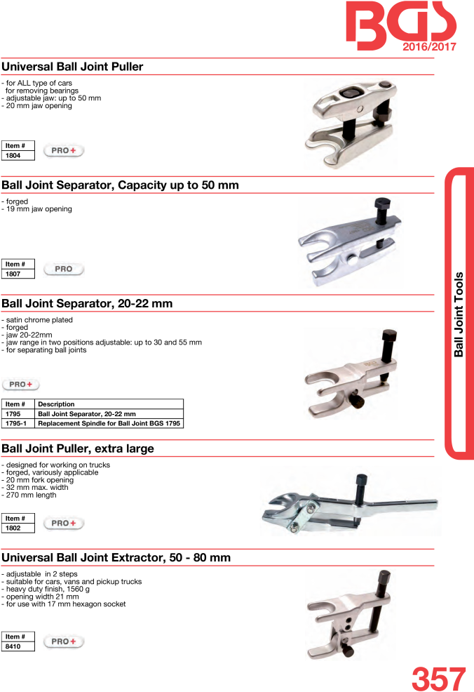 Universal Ball Joint Puller From Bgs Technic (706x1000), Png Download