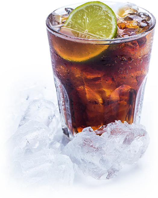 The Classic Brandy De Jerez With Cola - Rum And Coke (524x659), Png Download