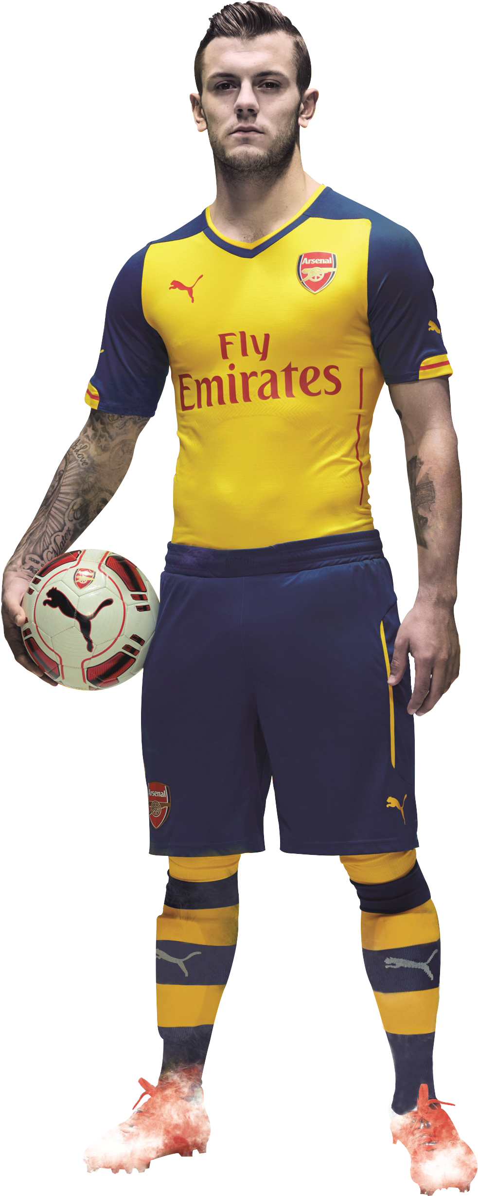 Jack Wilshere - Arsenal (1732x2578), Png Download