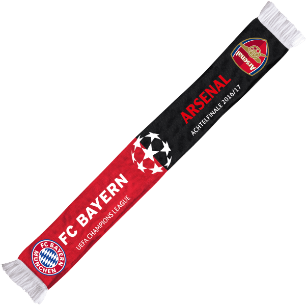 Ucl-scarf Fcb - Arsenal - Beşiktaş Bayern Münih Atkı (660x660), Png Download