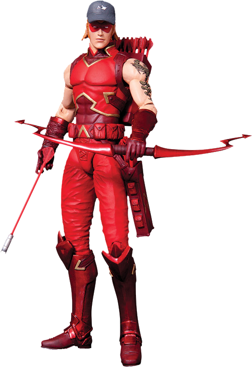 The New - Red Hood And The Outlaws Arsenal Figure (521x758), Png Download