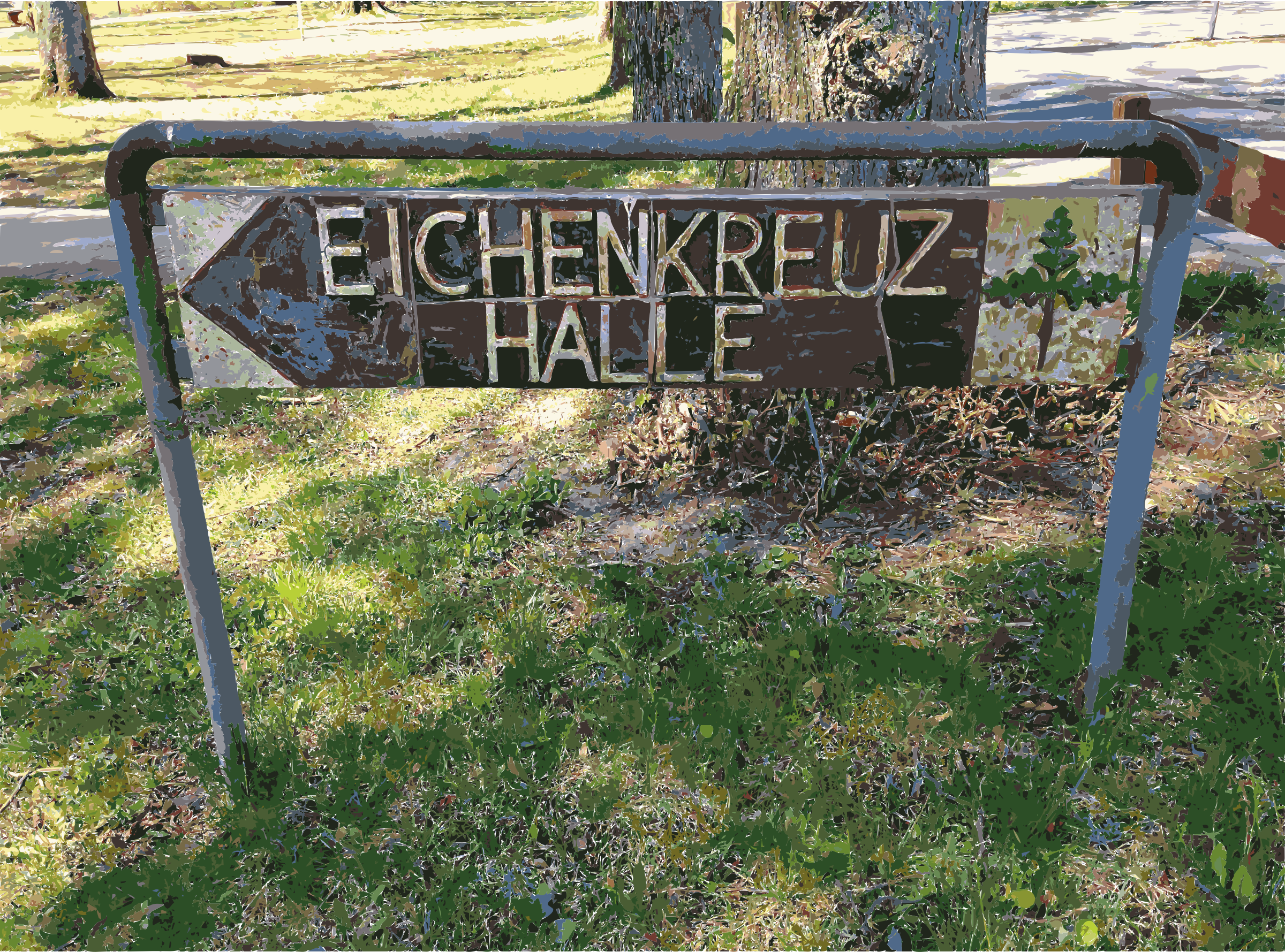 This Free Icons Png Design Of Old German Signpost (2400x1779), Png Download