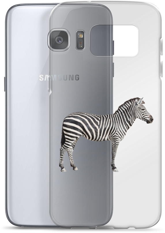 Zebra Print Samsung Case - Samsung Galaxy S7 (1000x1000), Png Download