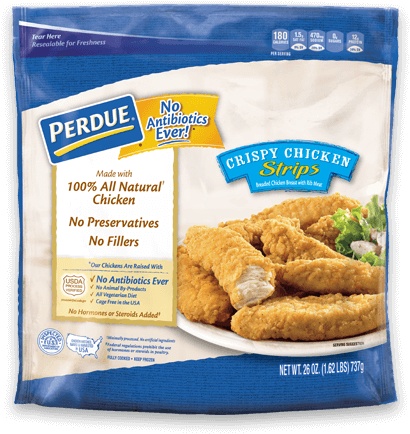 Crispy Chicken Strips - Perdue Chicken Strips (660x470), Png Download