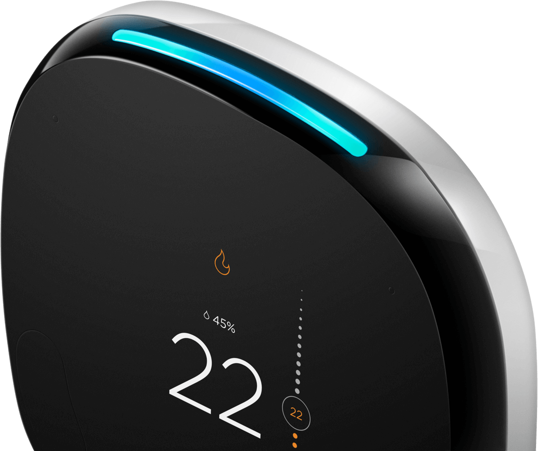 Ecobee Smart Thermostat Png (728x444), Png Download