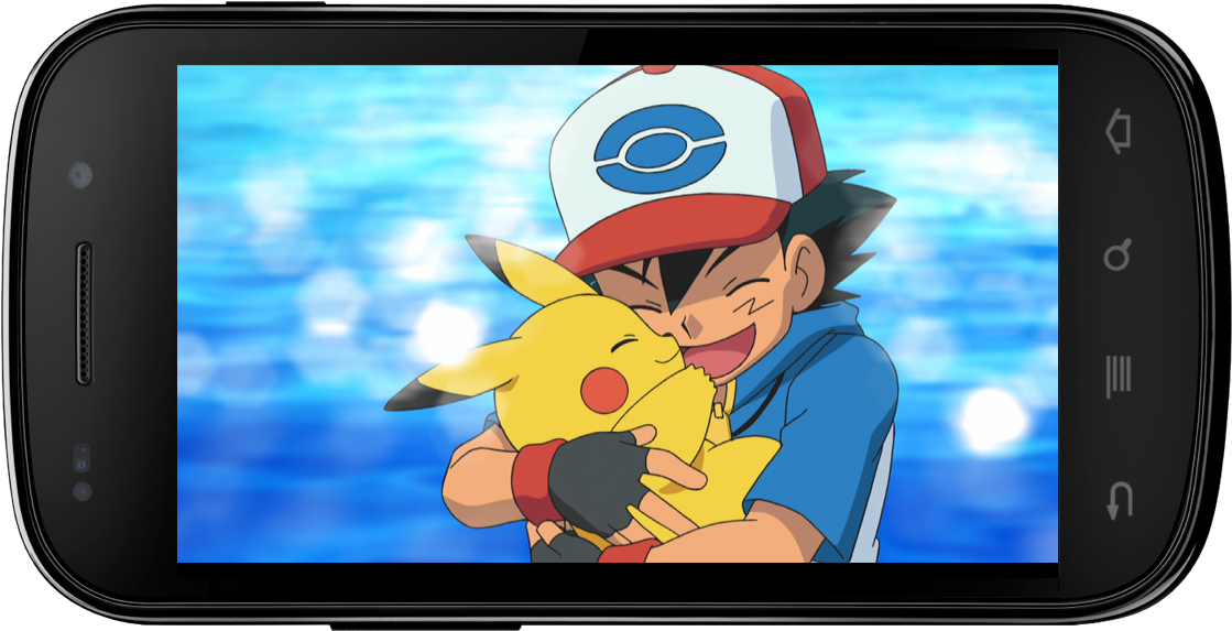 Official Free Pokémon Tv App Launches Today - Ash And Pikachu Black And White (1308x749), Png Download