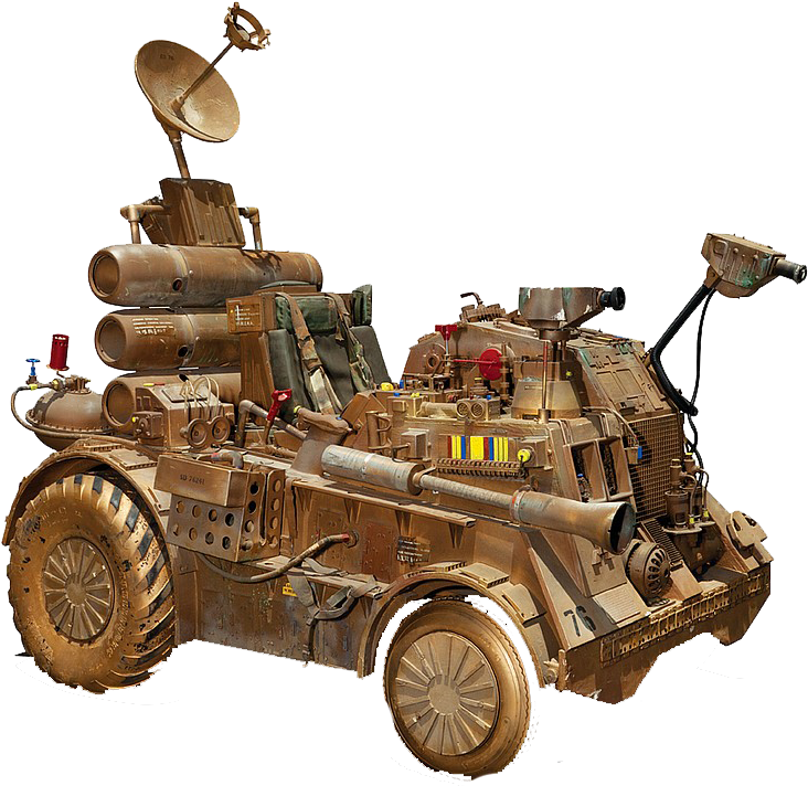 Nost - Armored Car (750x739), Png Download