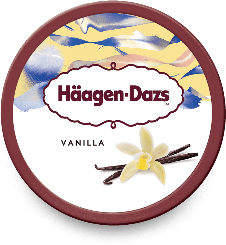 Vanilla Pint - Häagen-dazs Haagen Dazs Vanilla Ice Cream (1024x1024), Png Download